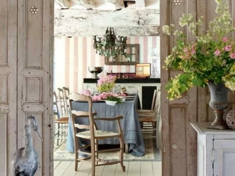 Casa shabby chic arredamento