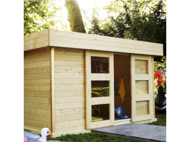 Casette in legno da giardino Leroy Merlin