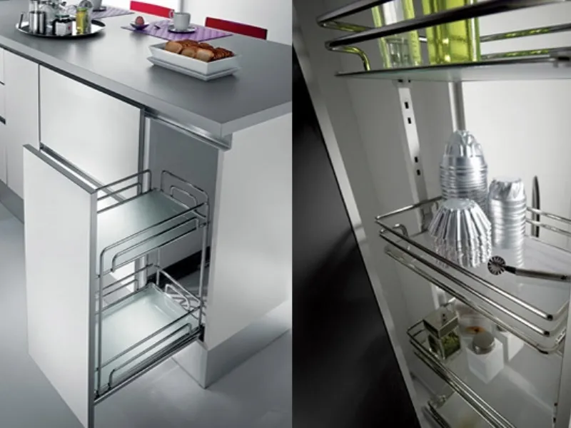 Cassetti cucina misure