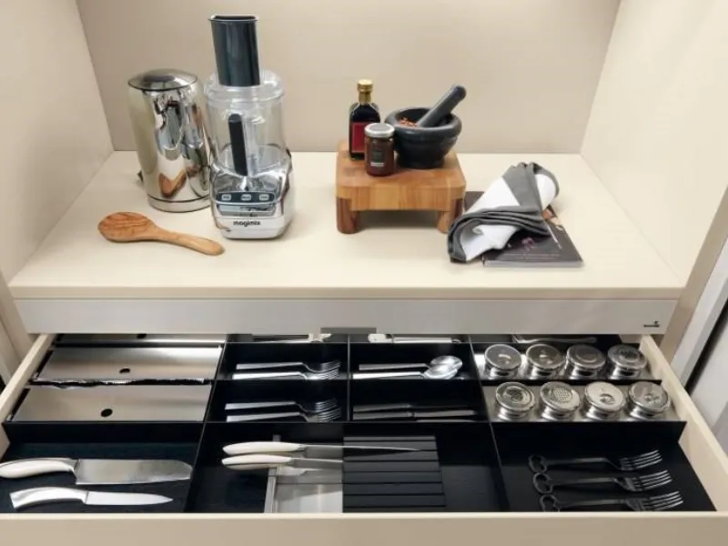 Cassetti estraibili per cucine