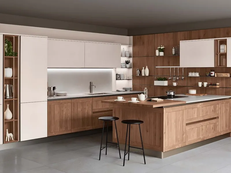 Cucina Armonia di Veneta Cucine, con certificazione di origine italiana