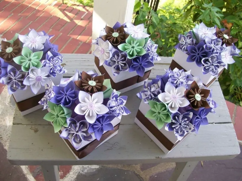 Bellissime composizioni con fiori finti