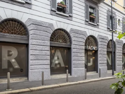 Flagship showroom Ceramiche Ragno (ph. Tiziano Sartorio)