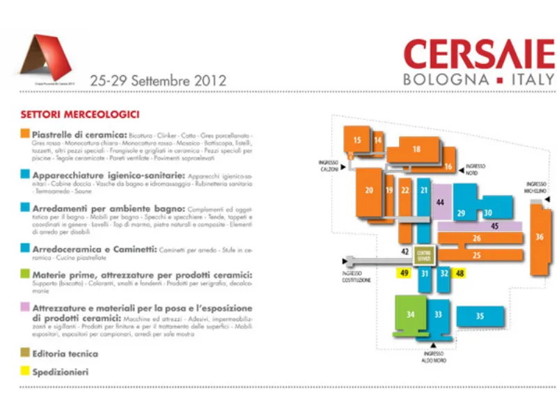 locandina cersaie planimetria