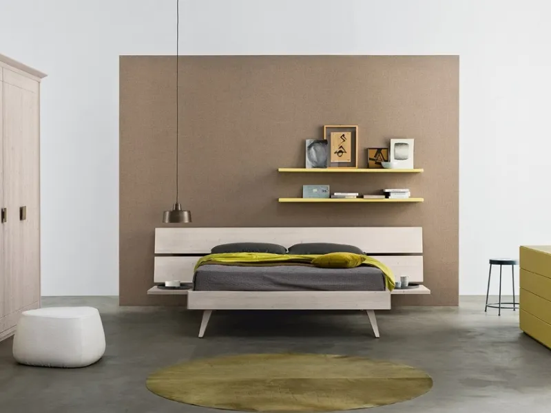 Letto Plana collezione Maestrale di Scandola