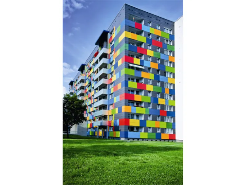 edificio colorato