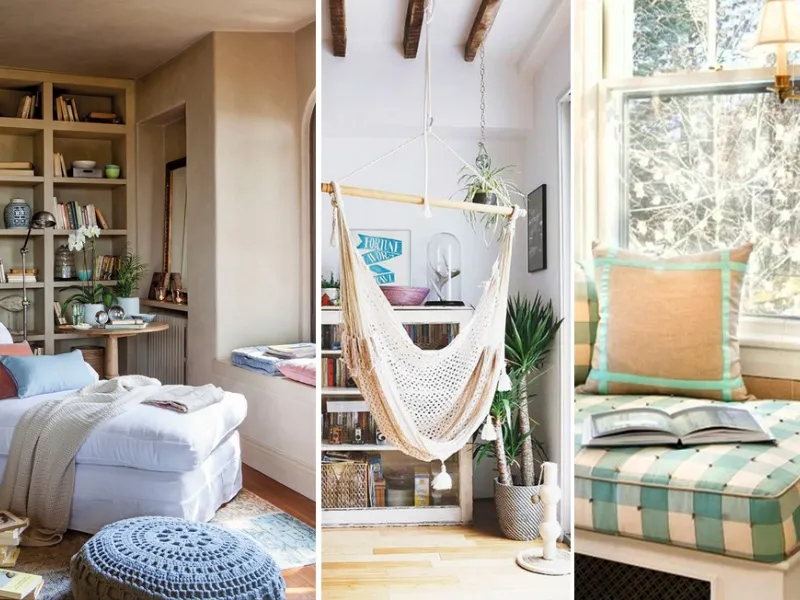 3 proposte per allestire una mini area relax e lettura