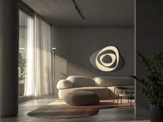 Vanità Living - Flirt: specchio a luce diretta con funzione dimmer