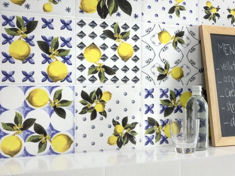 Piastrelle maiolica Vita in gres porcellanato di Ceramica Sant'Agostino