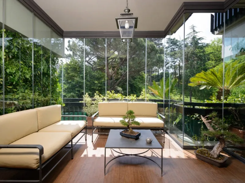 Arredare un balcone verandato