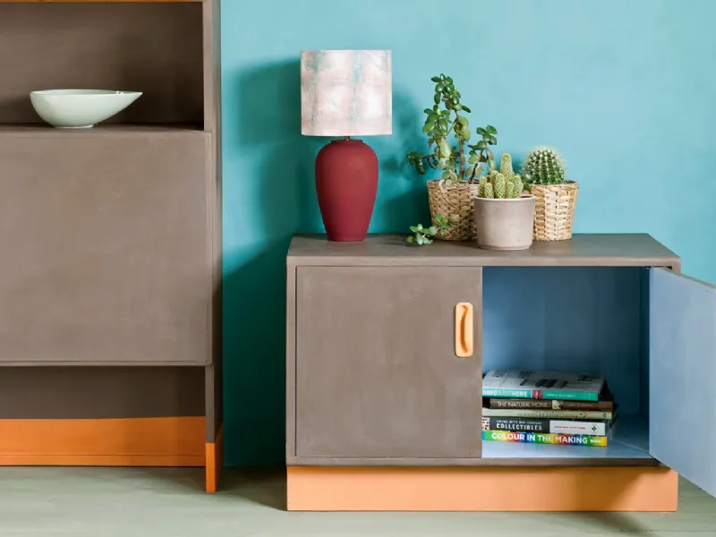 Con le chalk paint si può colorare un mobile senza sverniciarlo