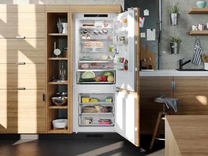 Il frigo combinato no frost XXL Neff