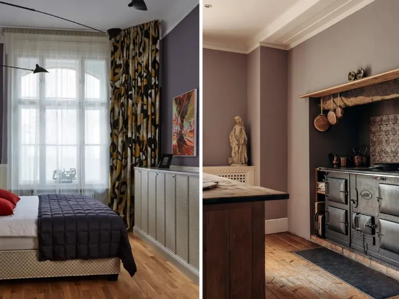Brassica di Farrow & Ball: le tonalità della lavanda