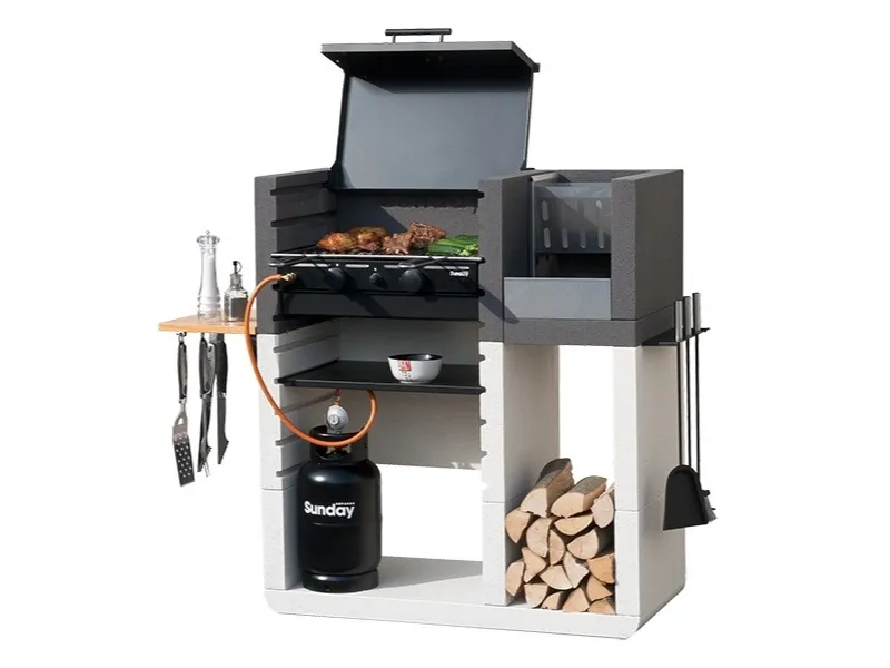Barbecue in muratura