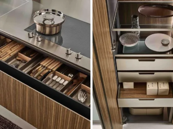 Attrezzature per cassetti cucina di Ernestomeda