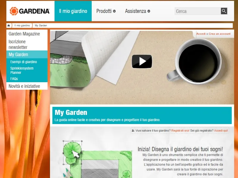 Software progettazione giardini