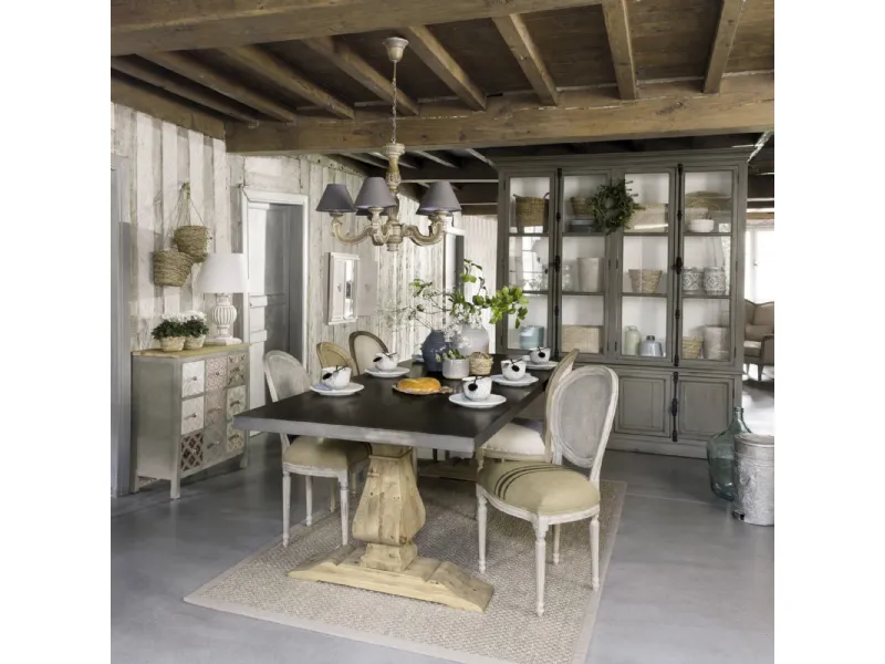 Il lampadario shabby Montmartre di Maisons du Monde