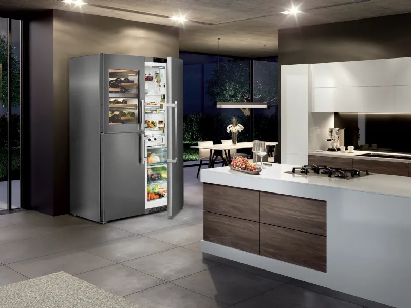 SBSes 8486 di Liebherr è un frigo side by side di classe energetica A++