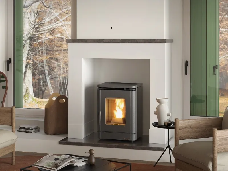 La stufa a pellet Peggy La Nordica-Extraflame