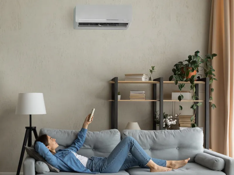 Regolazione temperatura aria condizionata