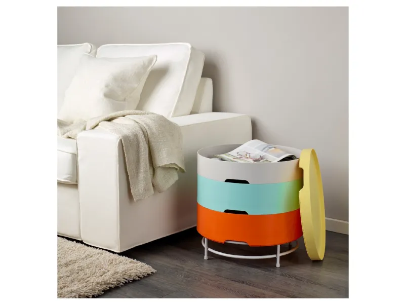 Comodino rotondo Ikea