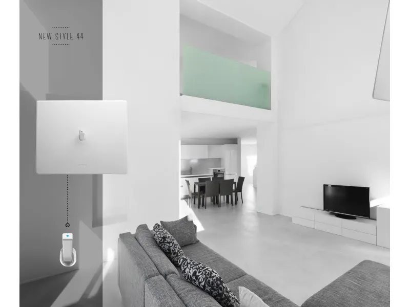 Interruttori a levetta moderni AVE New Style 44