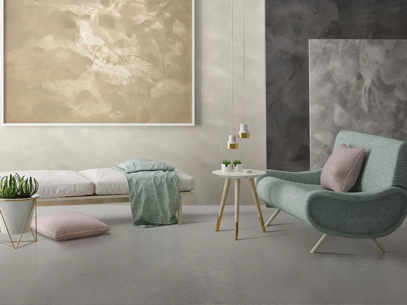 Spaziocontinuo: resina decorativa di Litokol