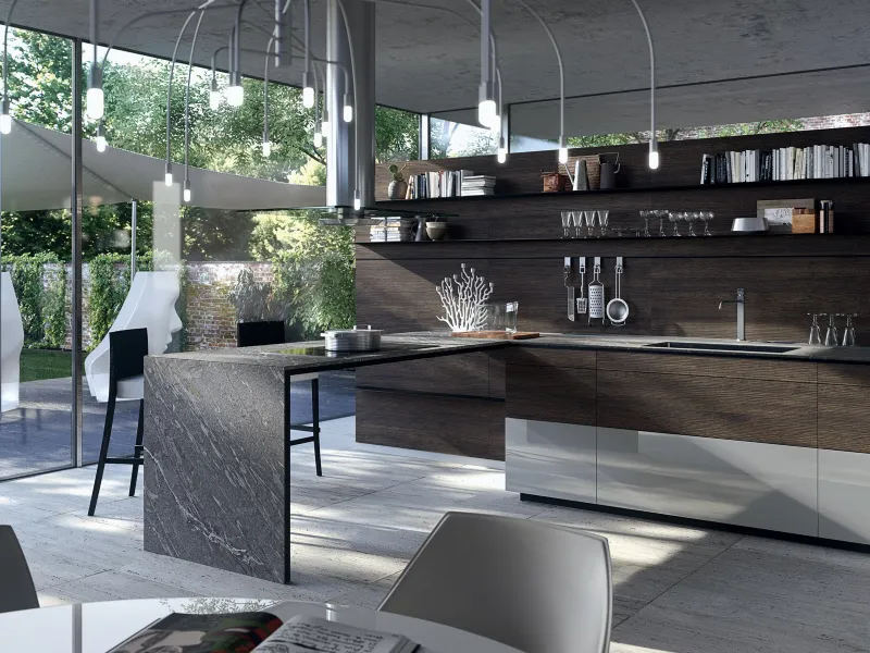 Un modello di cucina Forma Mentis