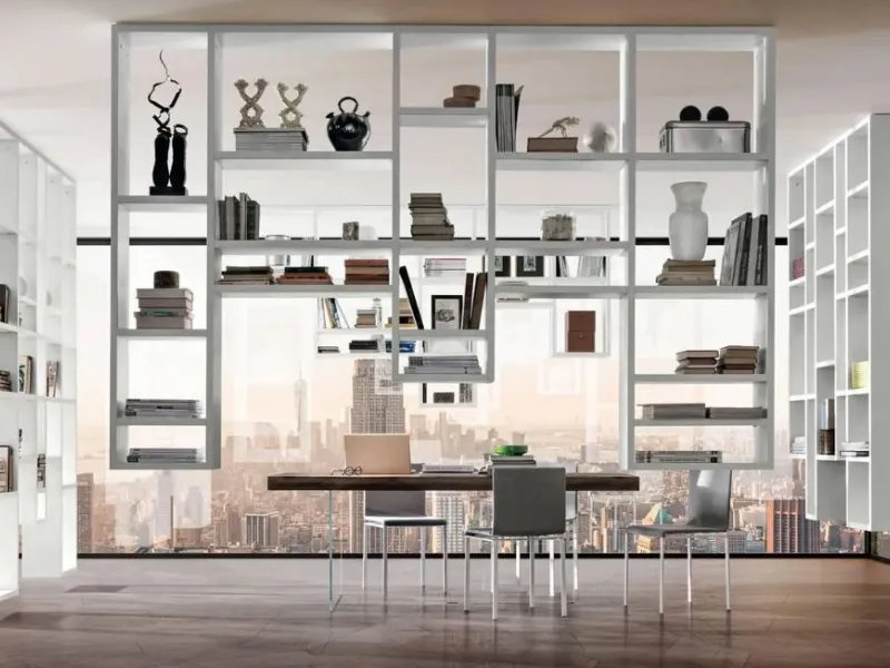 Libreria 30 mm Weightless di Lago