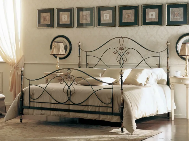 letto ferro battuto