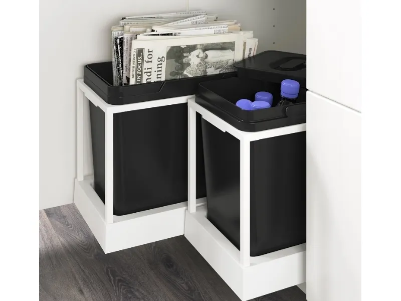 Contenitori raccolta differenziata Ikea