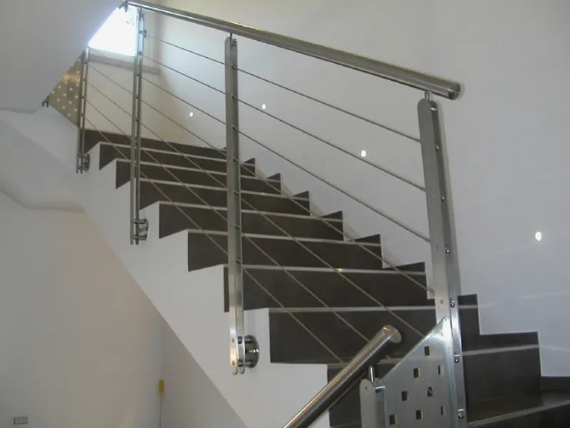 corrimano inox