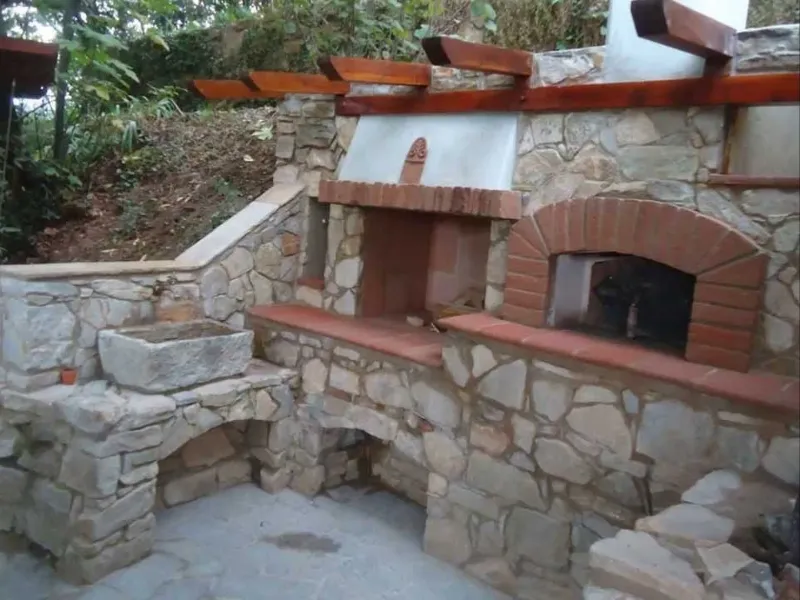 Barbecue in muratura