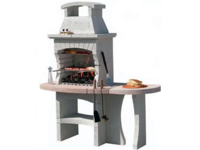 Barbecue in muratura