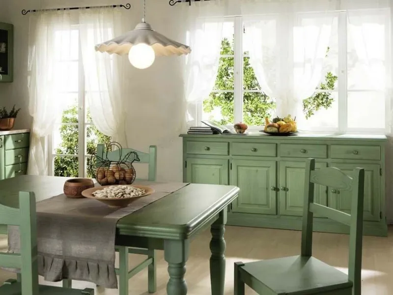 Credenza per cucina rustica