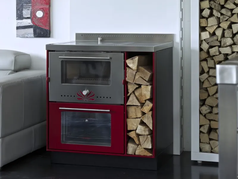 Cucina a legna usata