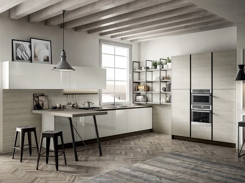 Cloe è la cucina moderna di Arredo 3