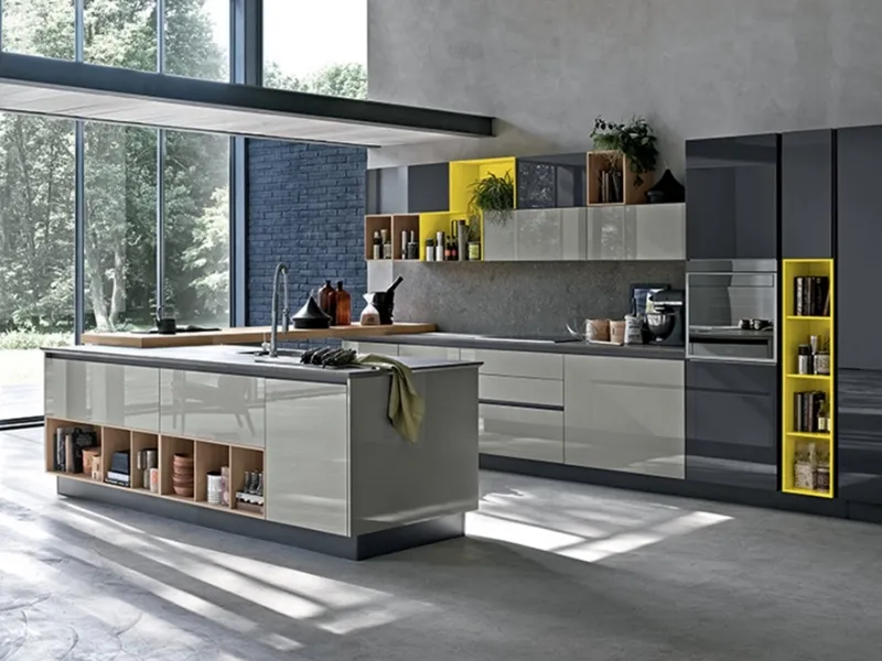 Arredamento cucina soggiorno