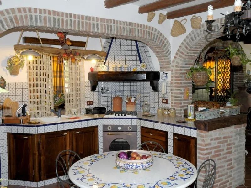 Cucine muratura rustiche