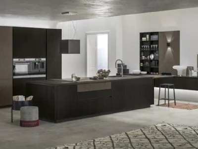 Natural by Stosa Cucine tra nuance scure e naturalità