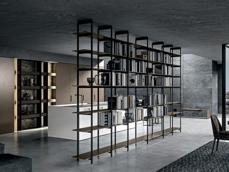 Libreria bifacciale Unlimited di Modulnova