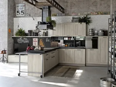 cucina stile industriale