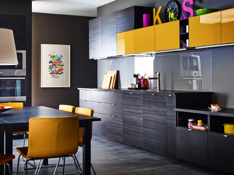cucina colorata Ikea