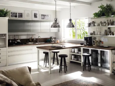 Cucina ad angolo Diesel Social Kitchen di Scavolini