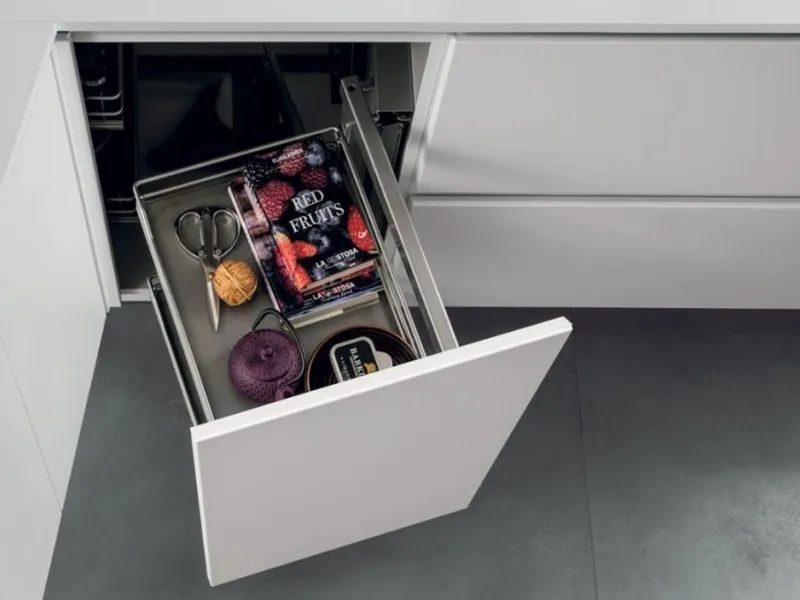Base ad angolo con gruppo estraibile by Stosa Cucine