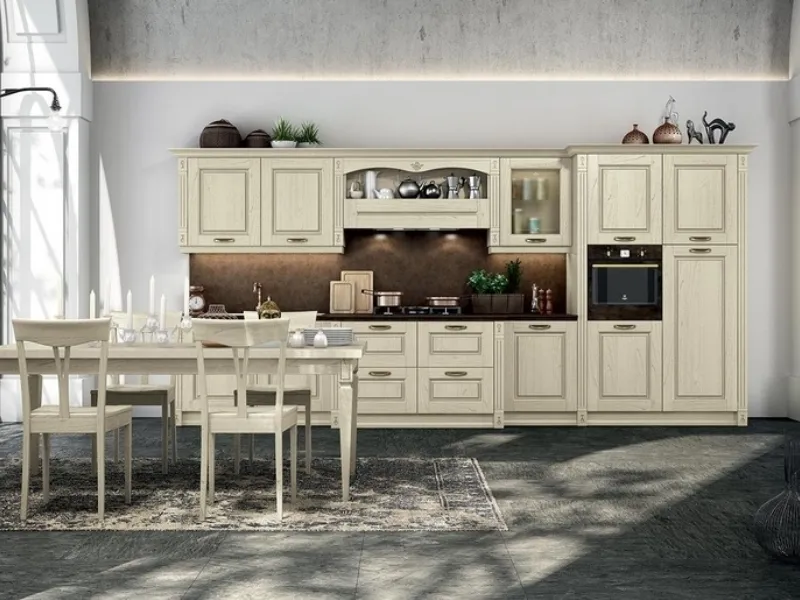 Cucina lineare classica