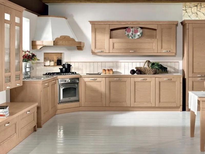 Cucina angolare classica