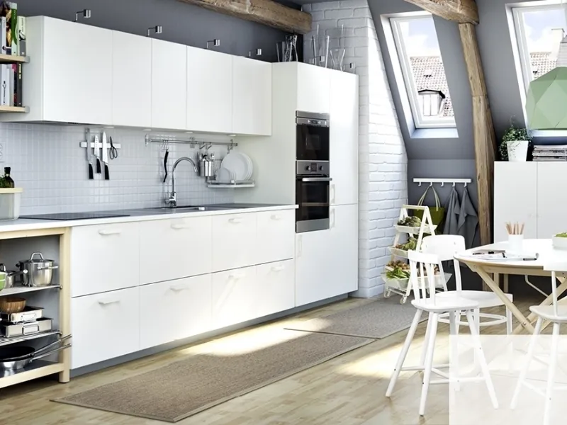 Cucine Ikea bianche