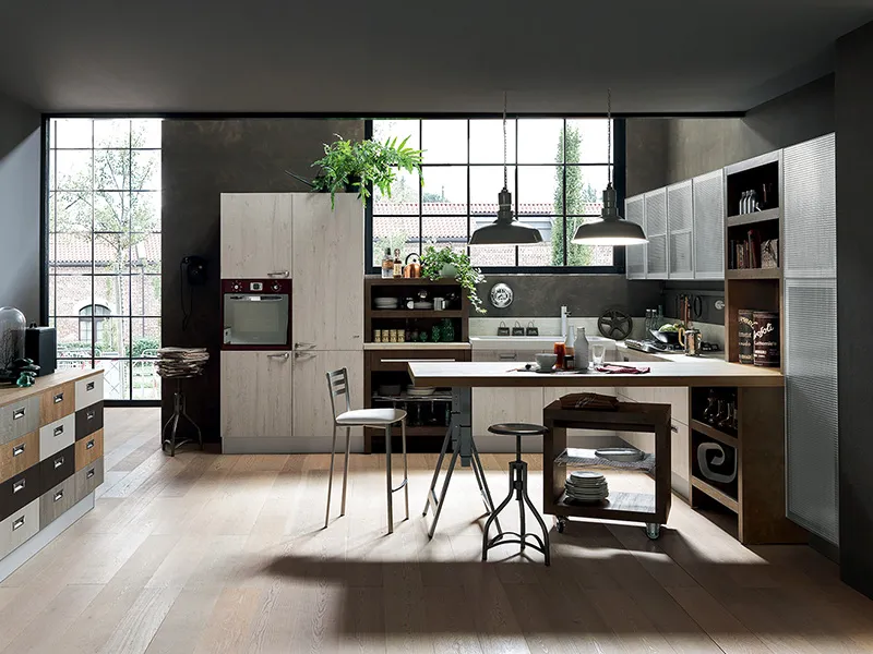 Cucina Ice & Sand Industrial Edition di Febal - foto3