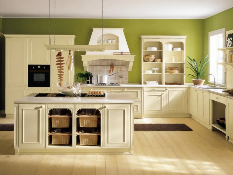 Una cucina country Doimo cucine